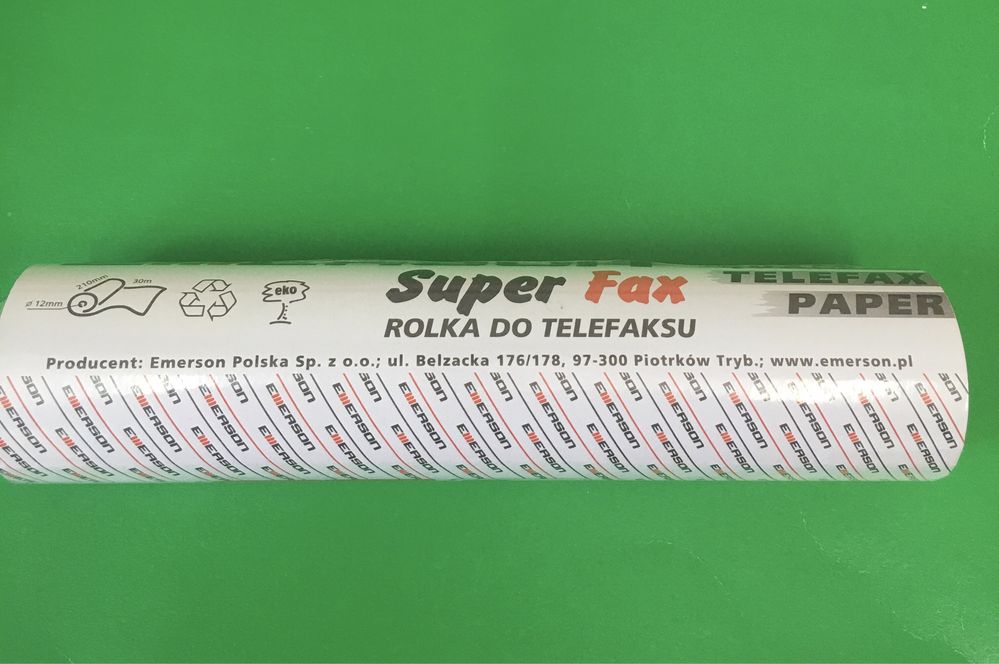 Papier do faksu 210 x 30 Emerson