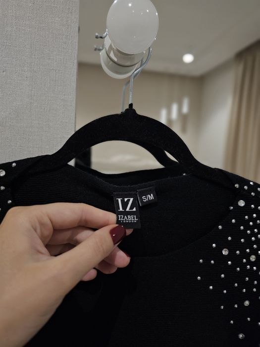 ‼️Sandro біла тепла кофта з декольте вовна 37%