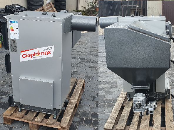 Kocioł piec co na ekogroszek 30kW z podajnikiem kotły na 300m2 5klasa
