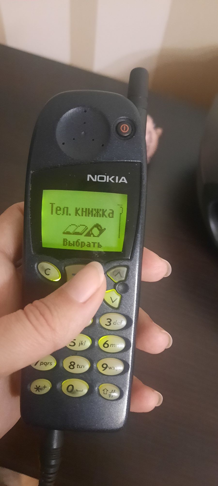 телефон Nokia 5110 c чехлом