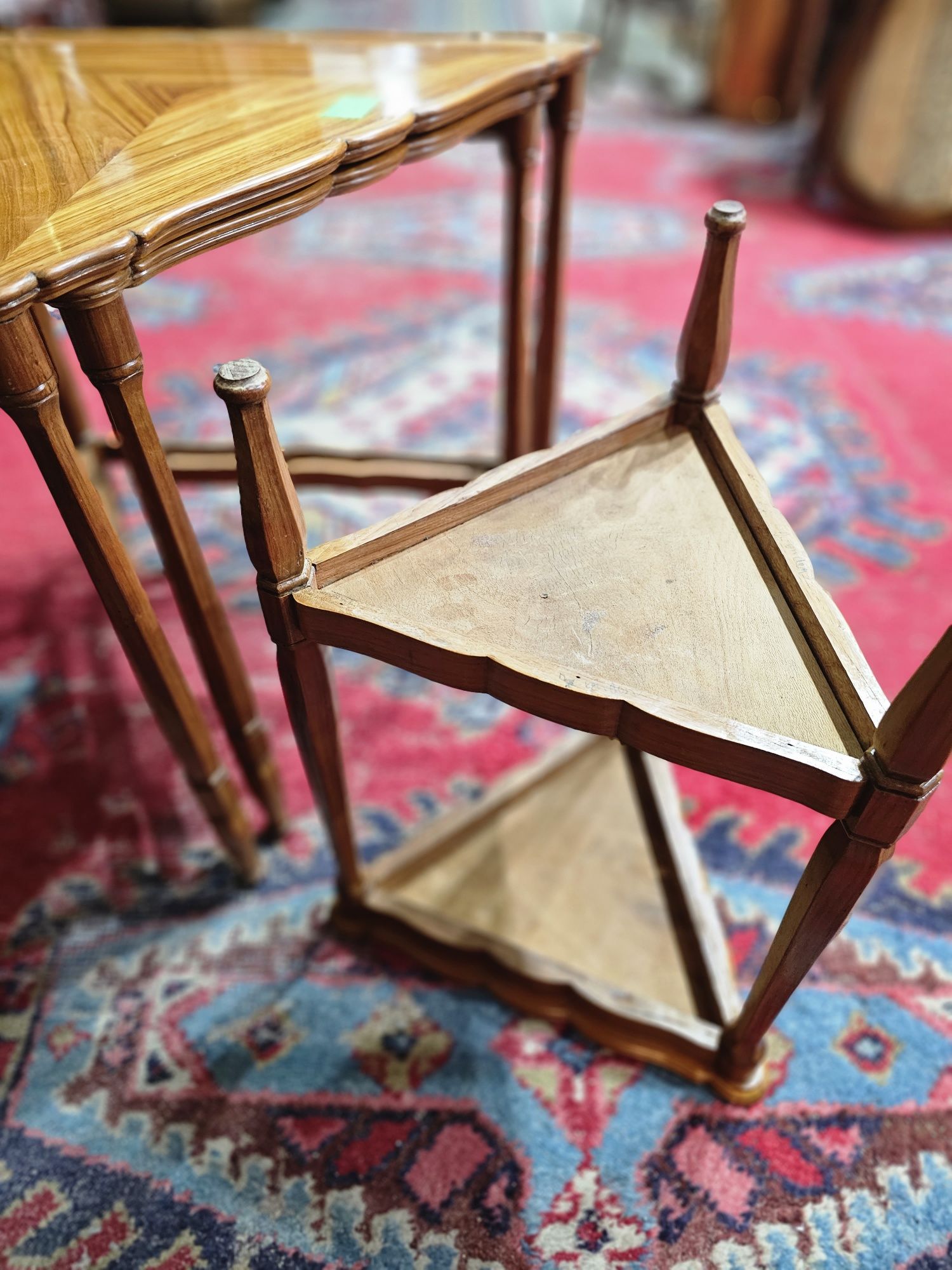Trojak trójkątne stoliki 3 szt #681 Antyki Stylowy Węgrów