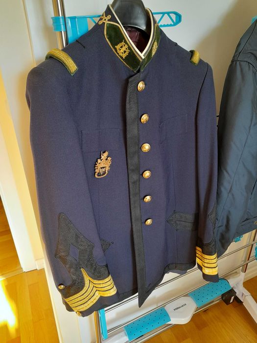 Farda de gala de oficial da GNR - Dolmen e calças