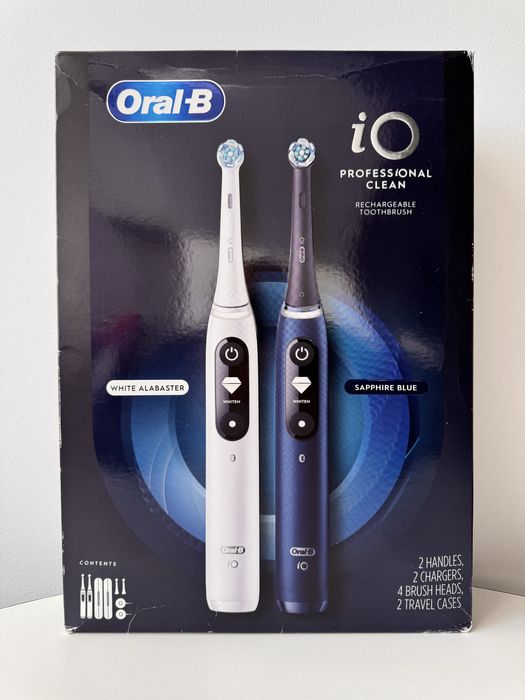 Набір 2 шт. електрична зубна щітка Oral-b iO Duo Pack Series 2 5 6 7 9