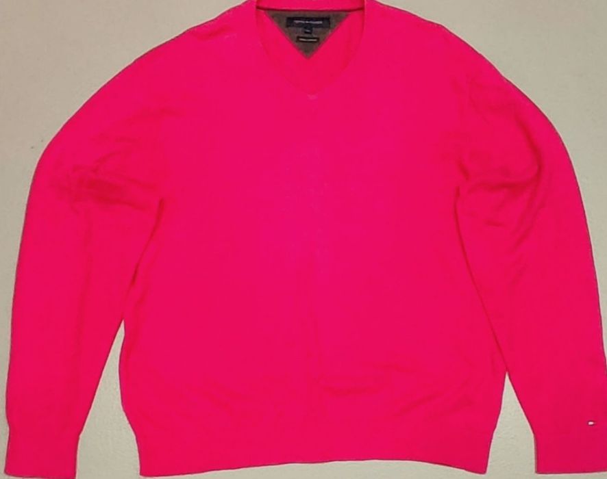 Wr) TOMMY HILFIGER oryginalny sweter męski Roz.XXL