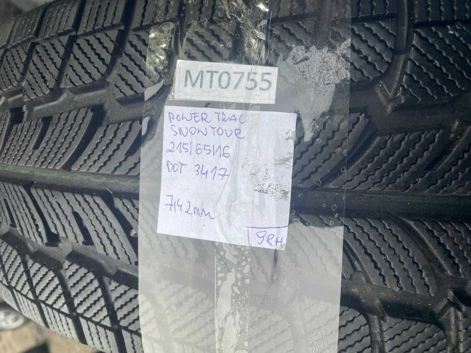 PowerTrac 215/65 r16 SnowTour /// 7,4mm!!! wysyłka