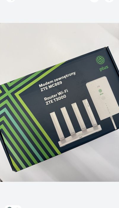 Modem zewnątrzny zte, ruter wi-fi
