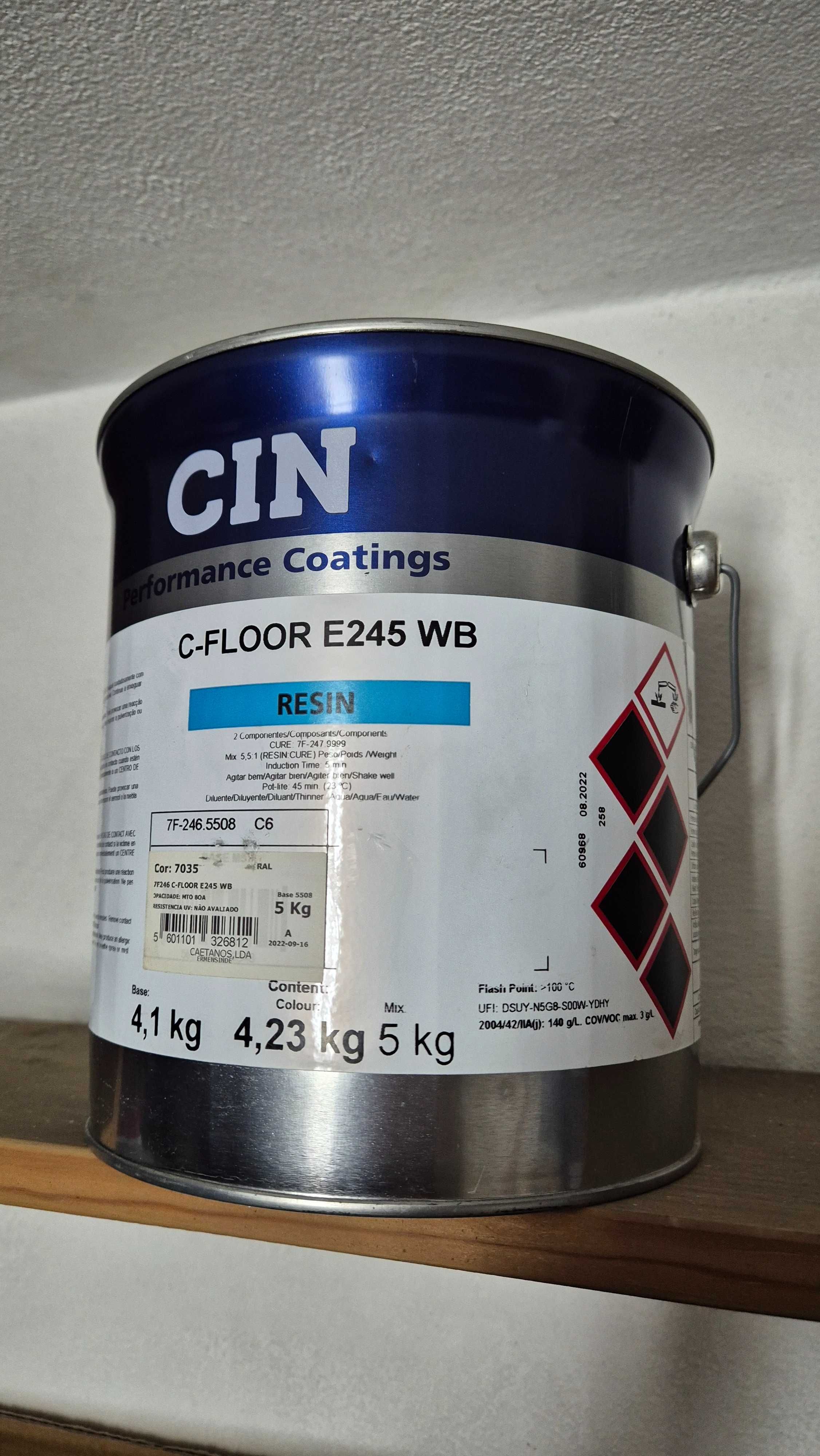 CIN C-Floor E245 WB Resina Epoxi Pavimentos