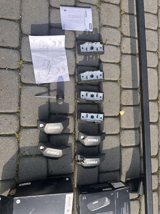 Thule bagażnik dachowy toyota opel fiet i inne