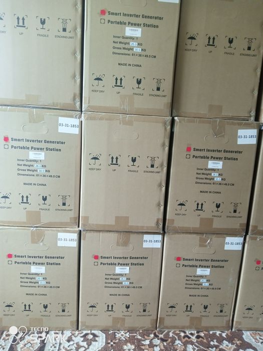 Продам инверторный генератор на 2000 Вт.  Медь! Качество 5+.Чистая син