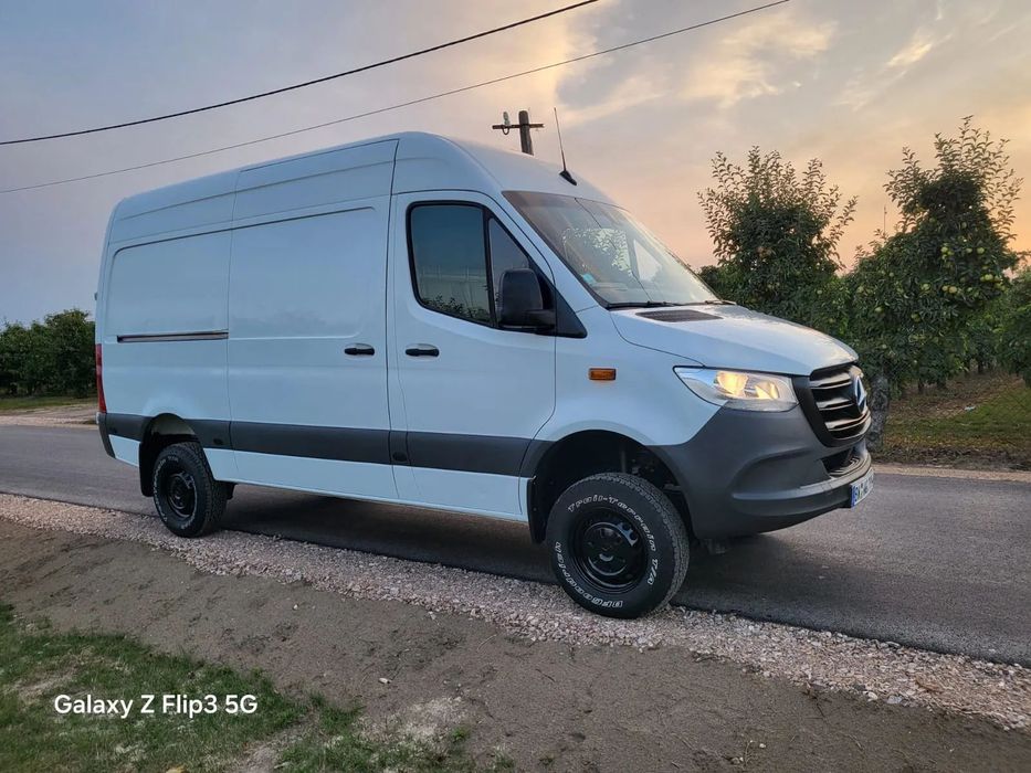 Mercedes-Benz Sprinter 4x4  Sprinter 4x4 reduktor 3,0 V6 Europa bezwypadkowy tylko 79 tys km