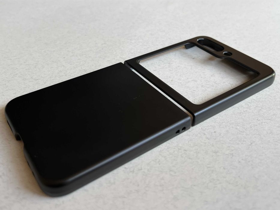 Samsung Galaxy Flip 5 чохол чорний матовий пластик чехол накладка