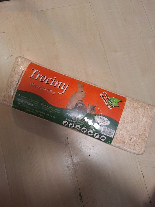 Trociny dla zwierząt gryzoni