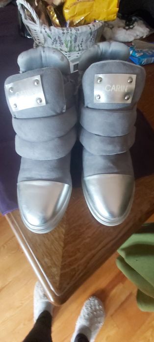 Buty za kostkę ala adidas