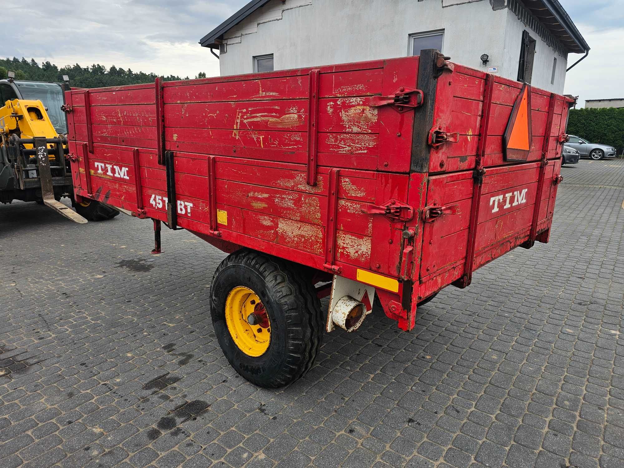 Przyczepa Jedno Osiowa TIM 4,5 T