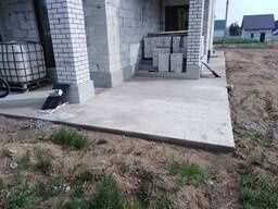 Бетонные,строительные работы под ключ,заливка площадки,усиление фундам