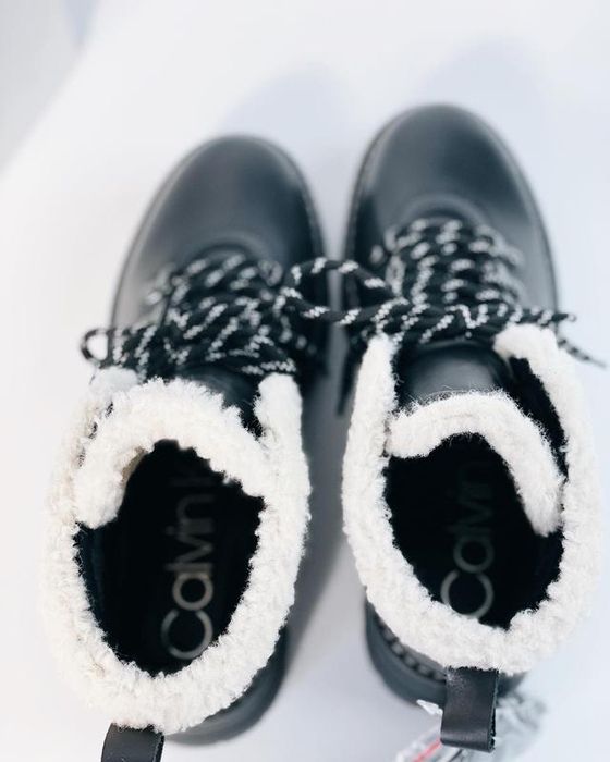 Ботинки Calvin Klein шкіра, черевики Calvin оригінал