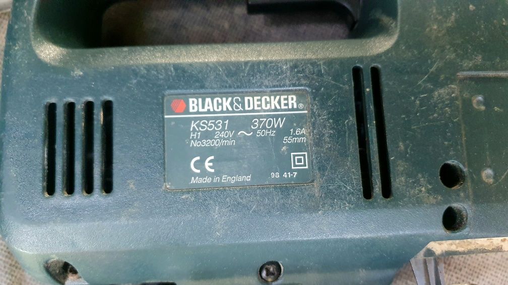 wyrzynarka Black & Decker KS531 370W uszkodzona