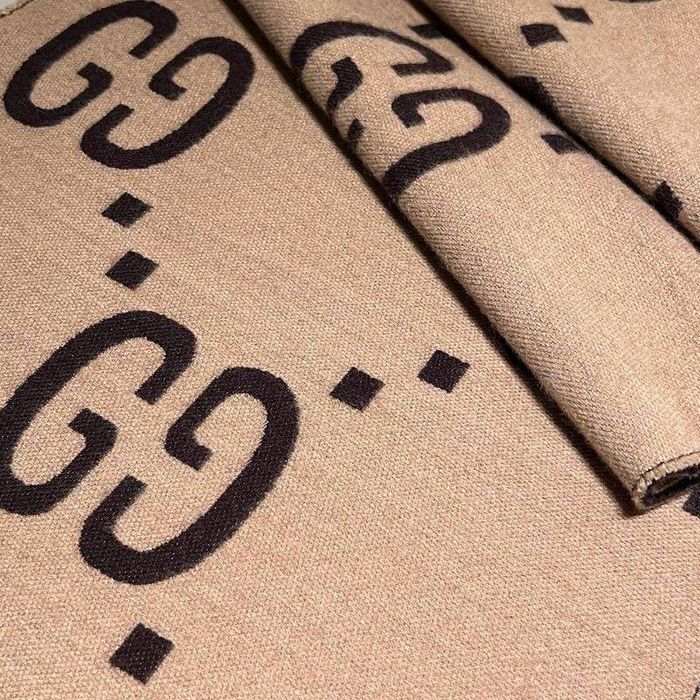 GUCCI Szal Monogram Dwustronny