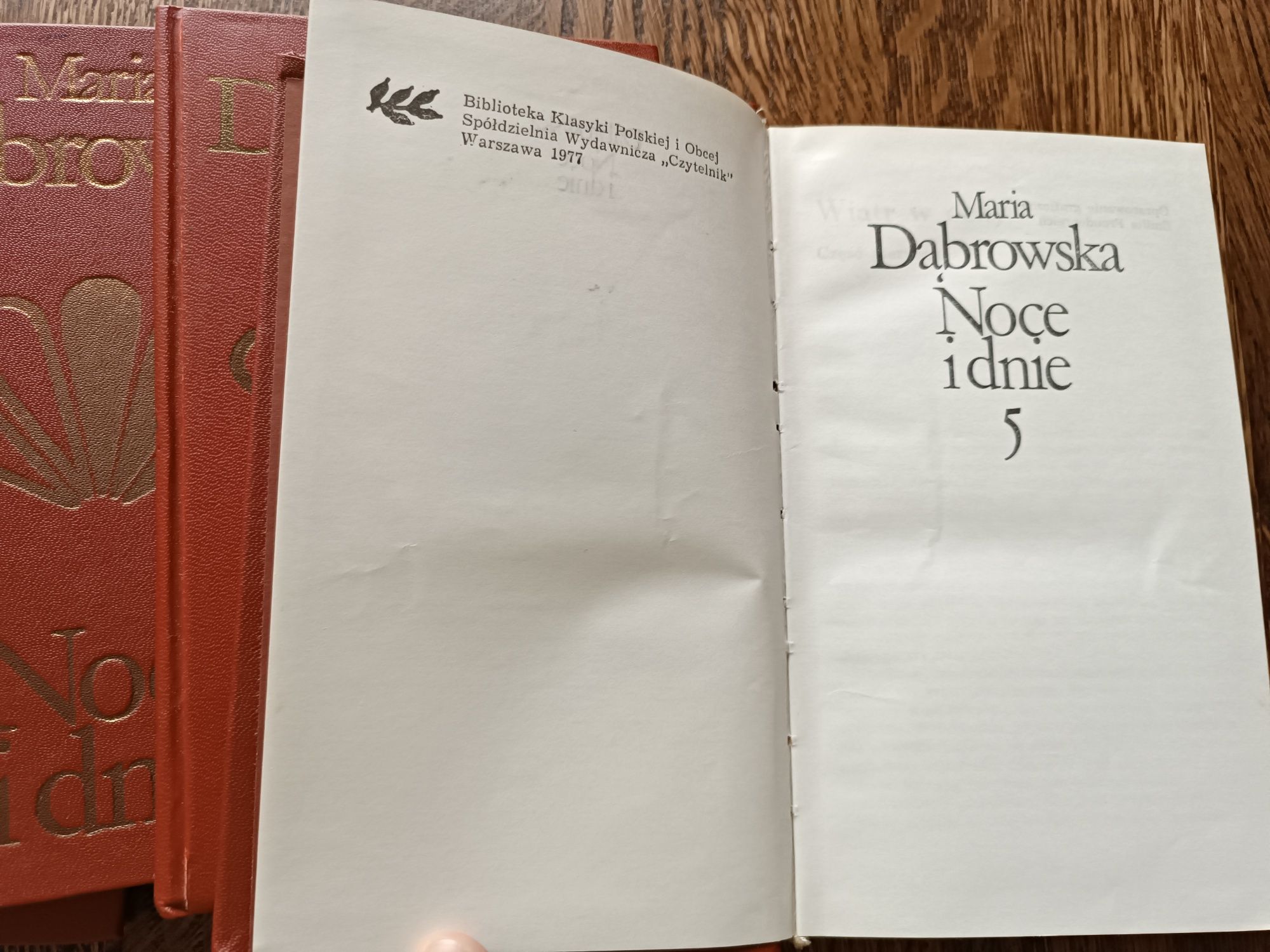 Noce i dnie 1977 M. Dąbrowska