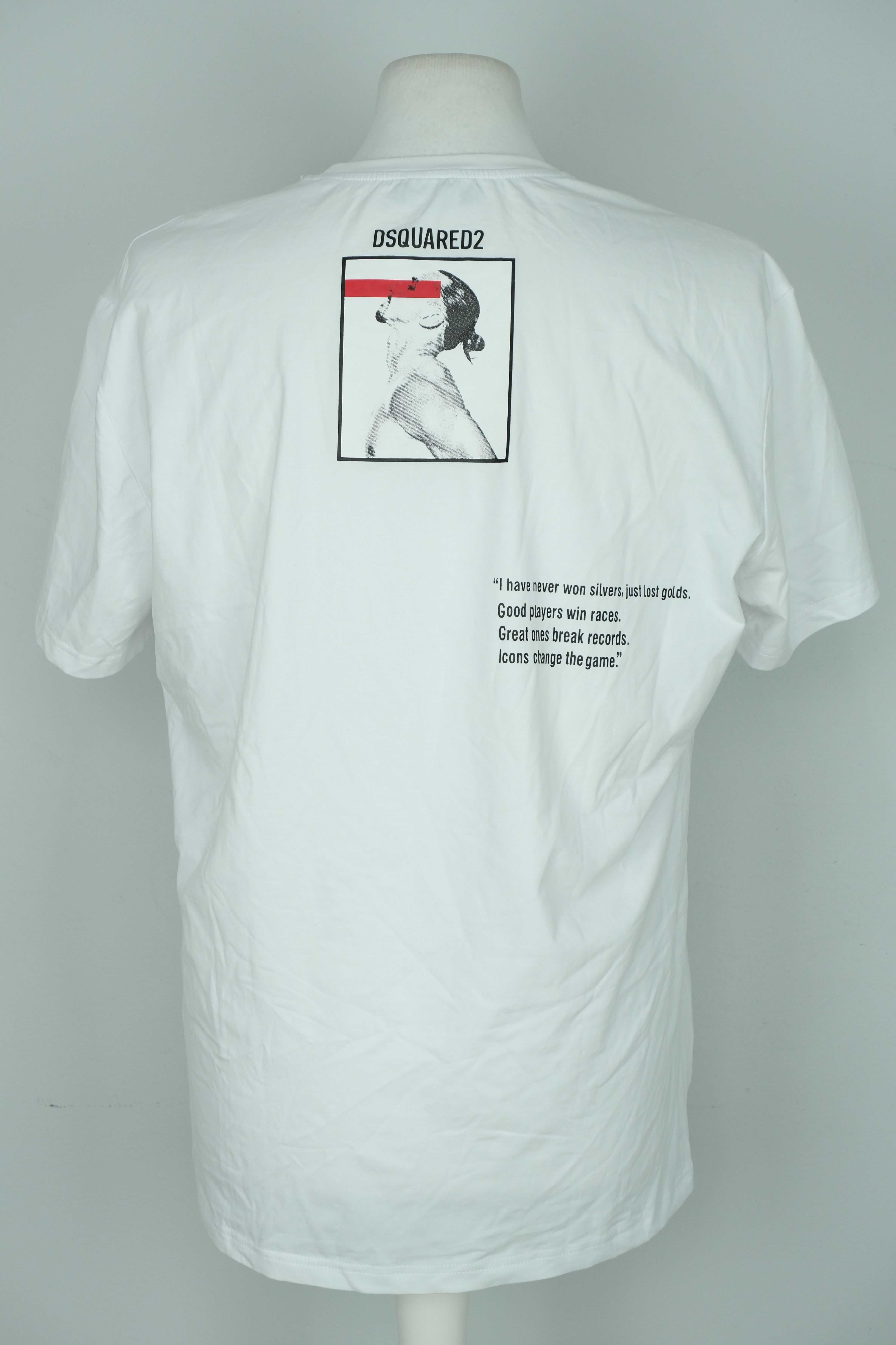 Dsquared2 Zlatan Ibrahimovic ICON T-shirt męski r XXL nowy
