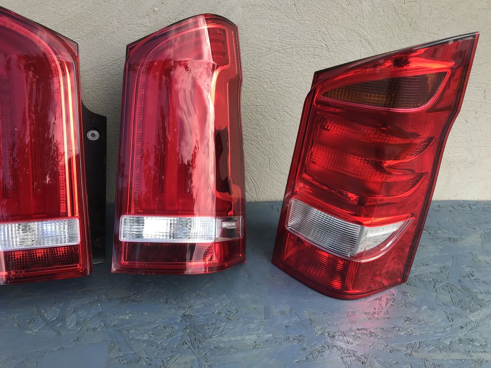 LED фанарі фонарь стоп задні фари w447 v-class авторозборка