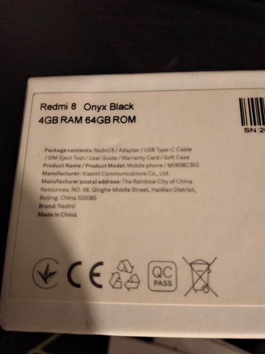Redmi 8 - 4gb ram