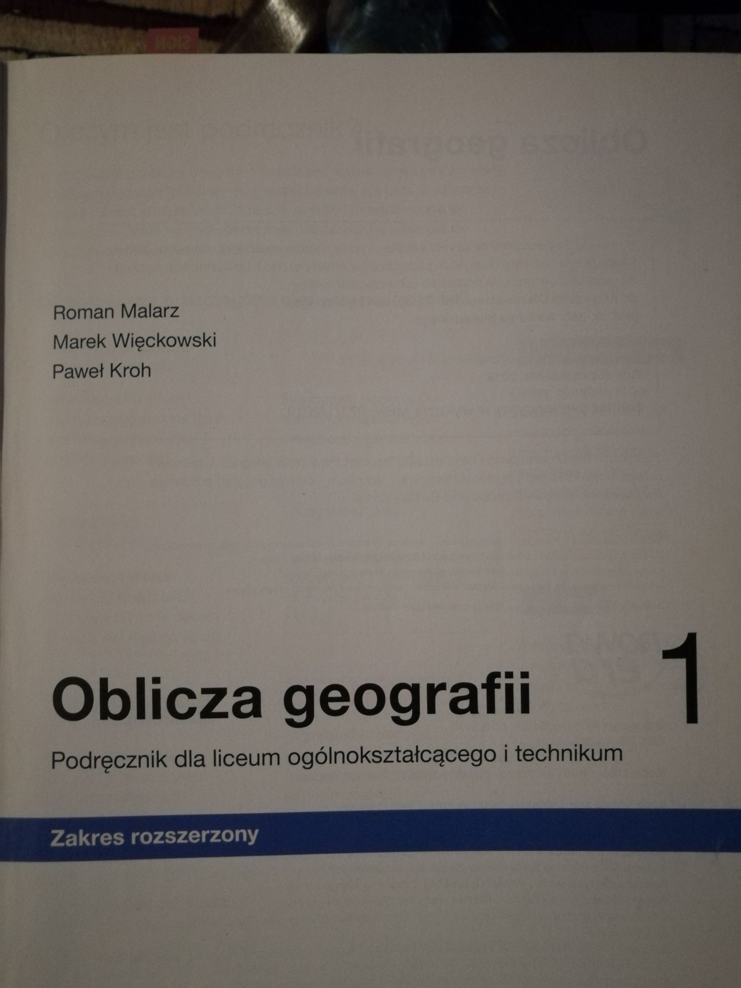 Oblicza geografii 1 podręcznik