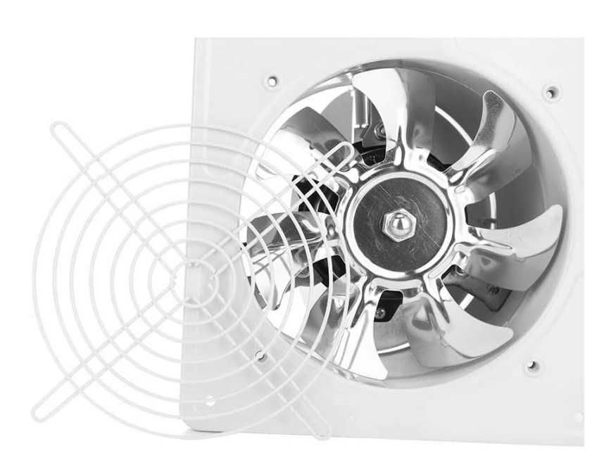 Przemysłowy wentylator wyciągowy 150mm 40W 220V 1100 m³/h Tyenaza