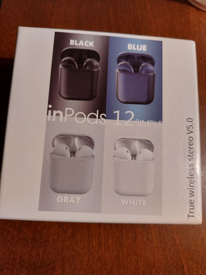 Airpods inpods na caixa