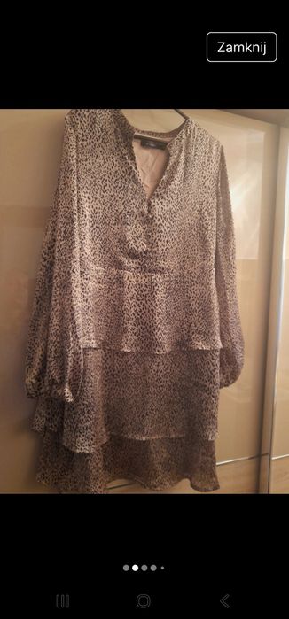 Monnari sukienka panterka L/XL