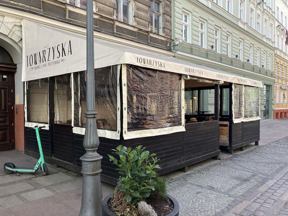 Ogródek gastronomiczny całoroczny - sprzedam