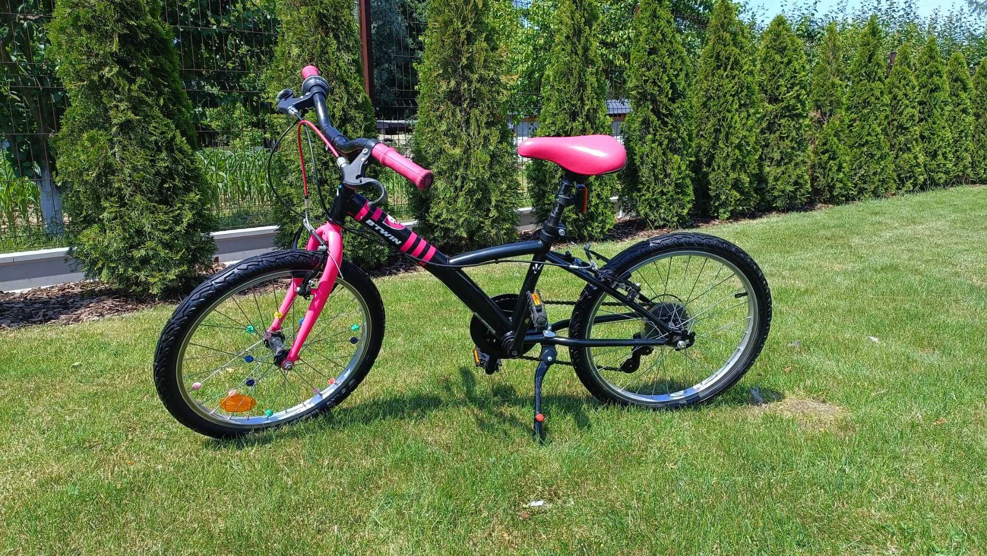 Rowerek dziecięcy 20" dla dziewczynki