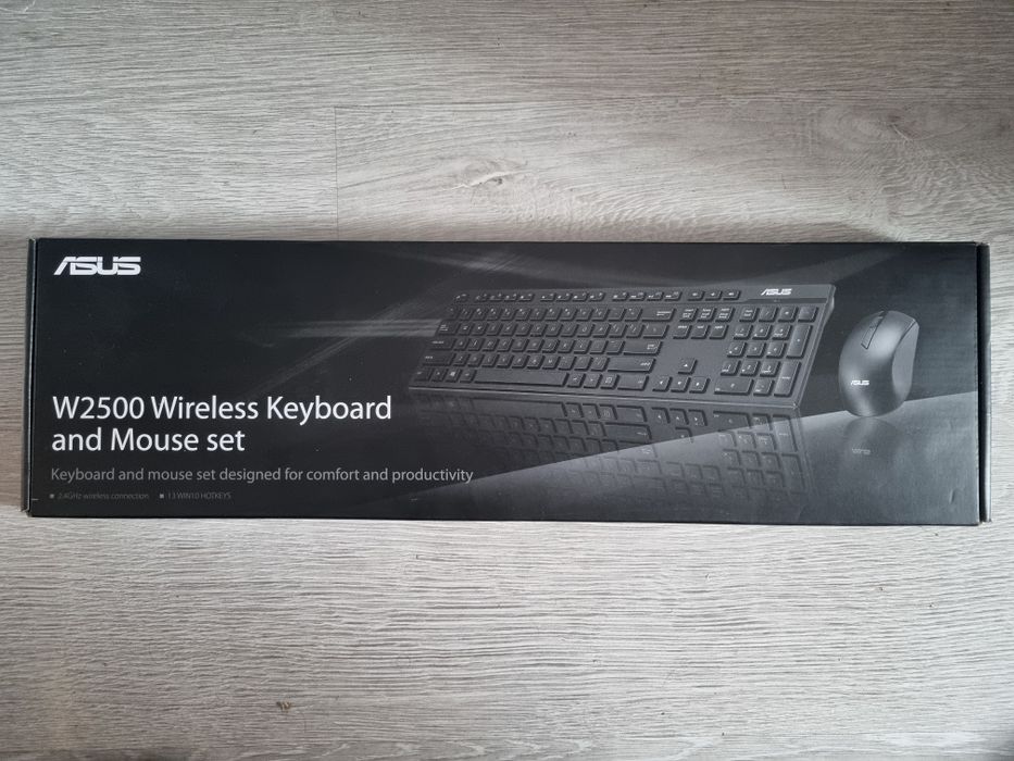 ASUS W2500 Klawiatura + mysz bezprzewodowa ZESTAW