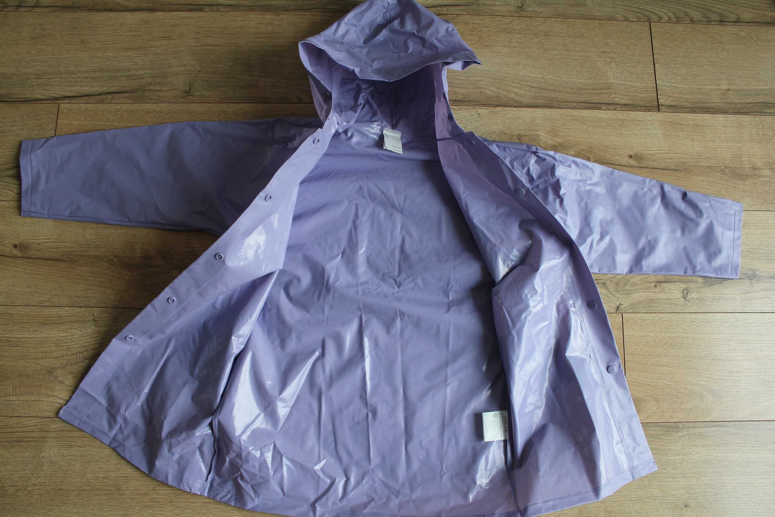 Fioletowy płaszcz przeciwdeszczowy PCV 104/110 Coccodrillo
