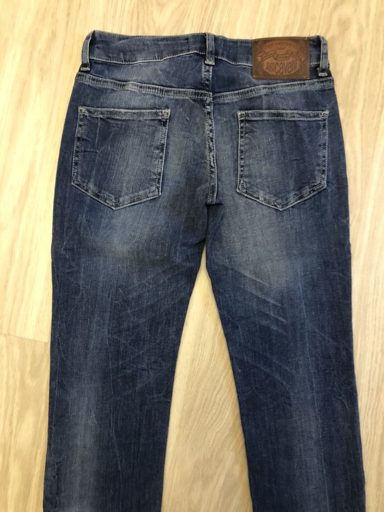Spodnie damskie jeans Just Cavalli oryginał nowe slim leg xs 25