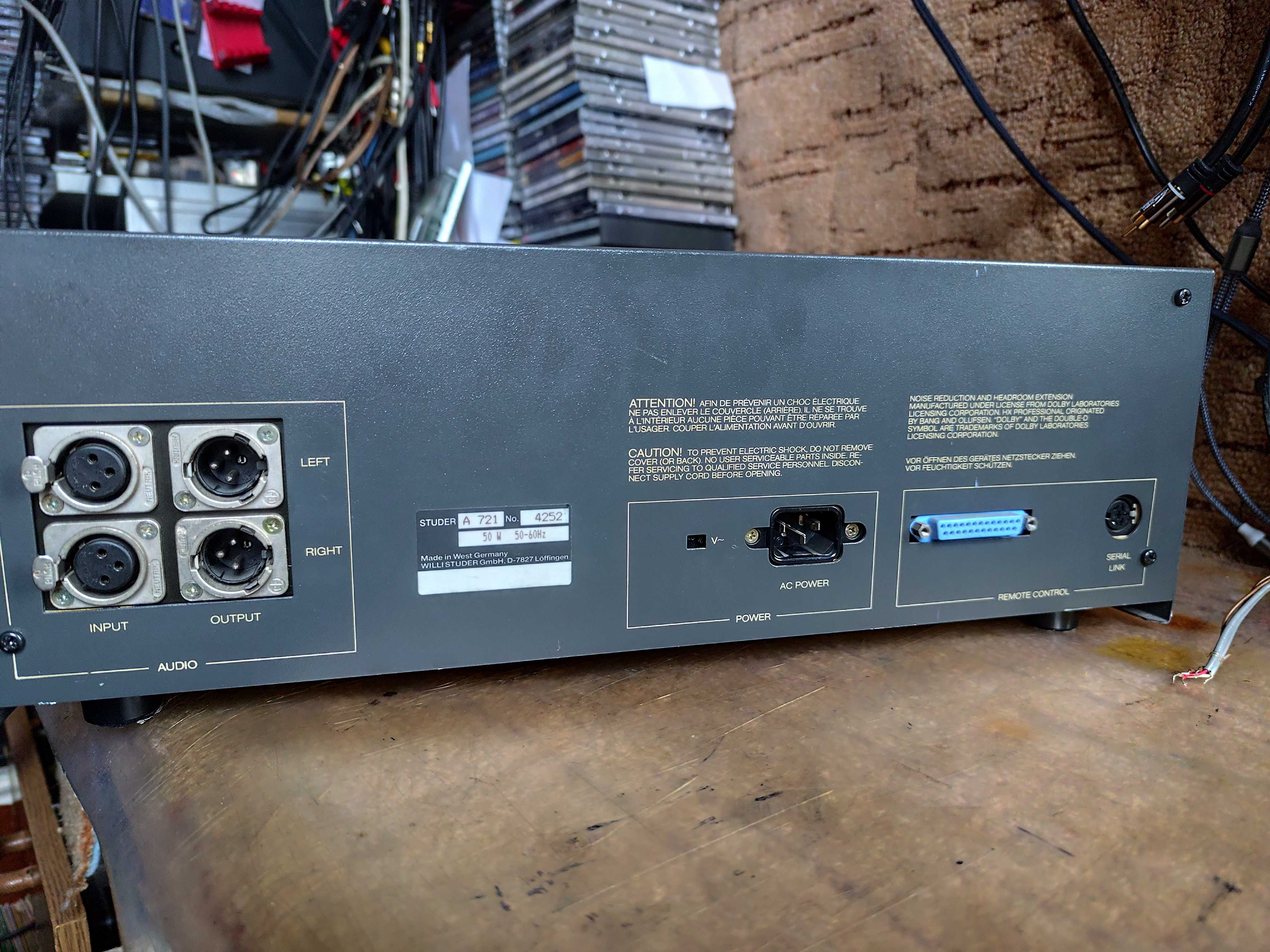 Studer A 721 z książką serwisową - zamienię!