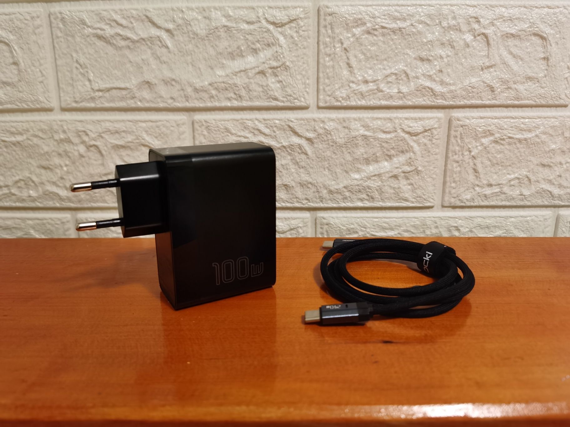 100w GaN + кабель
