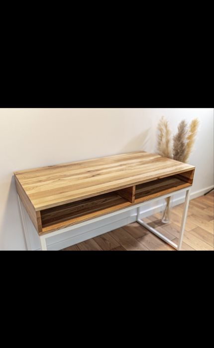 Biurko z litego drewna debowego