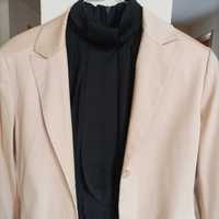 Blazer beige Zara. Mulher