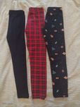 Legginsy ocieplane 134 3 pary