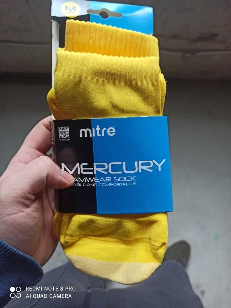 Mitre yellow Mercury Teamwear Socks