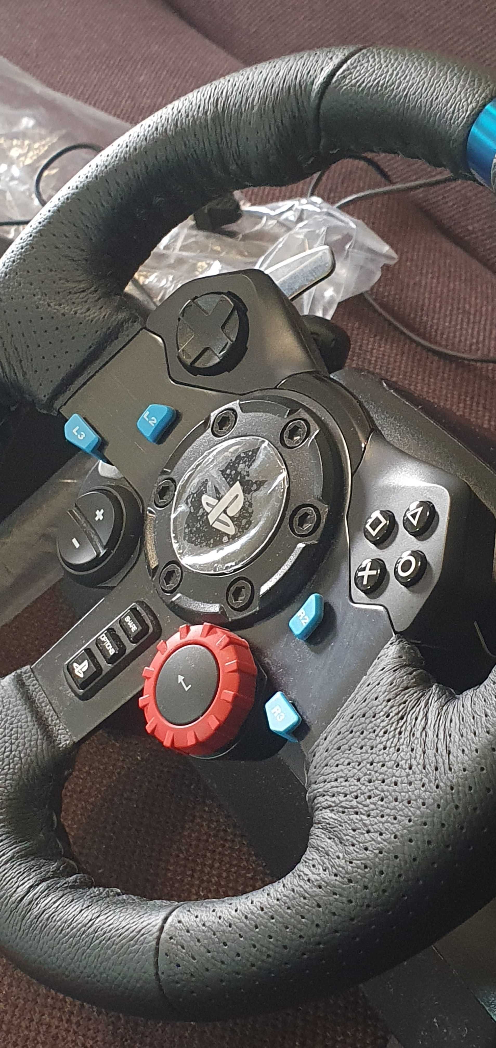 Logitech G29 Driving Force та педалі + перемикач швидкостей Sich
