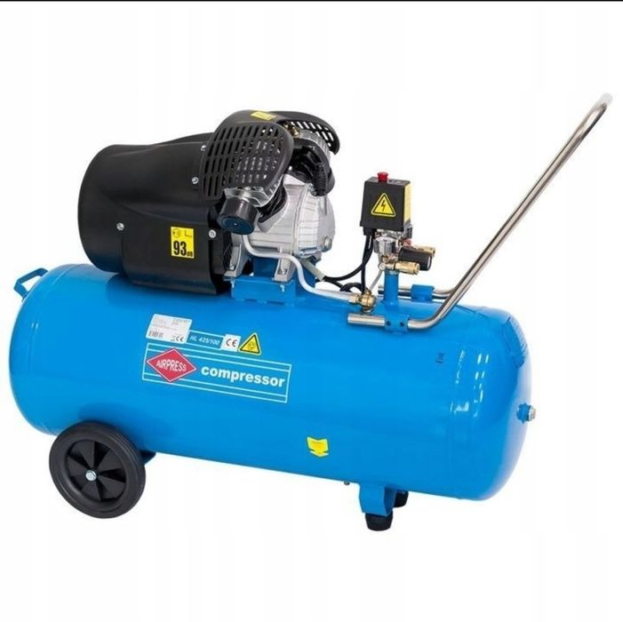 Kompresor (sprężarka) olejowy dwutłokowy AIRPRESS HL425-100V 100L