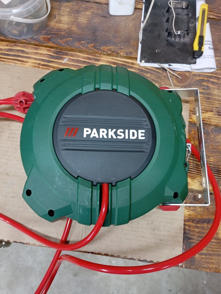 Шланг до компрессора з котушкою Parkside