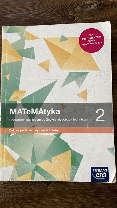 MATeMAtyka 2 zakres podstawowy i rozszerzony