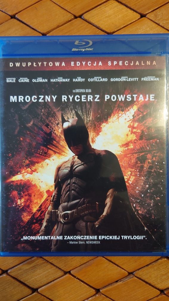 Mroczny Rycerz Powstaje dwupłytowa polska edycja na Blu-ray