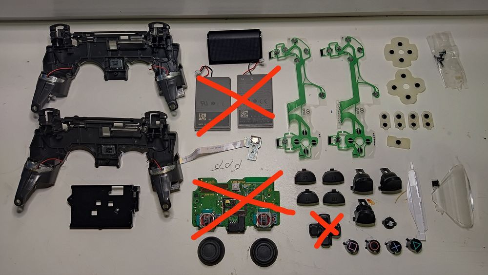 Геймпад Джойстик Dualshock 4 v2 Ps 4 запчасти