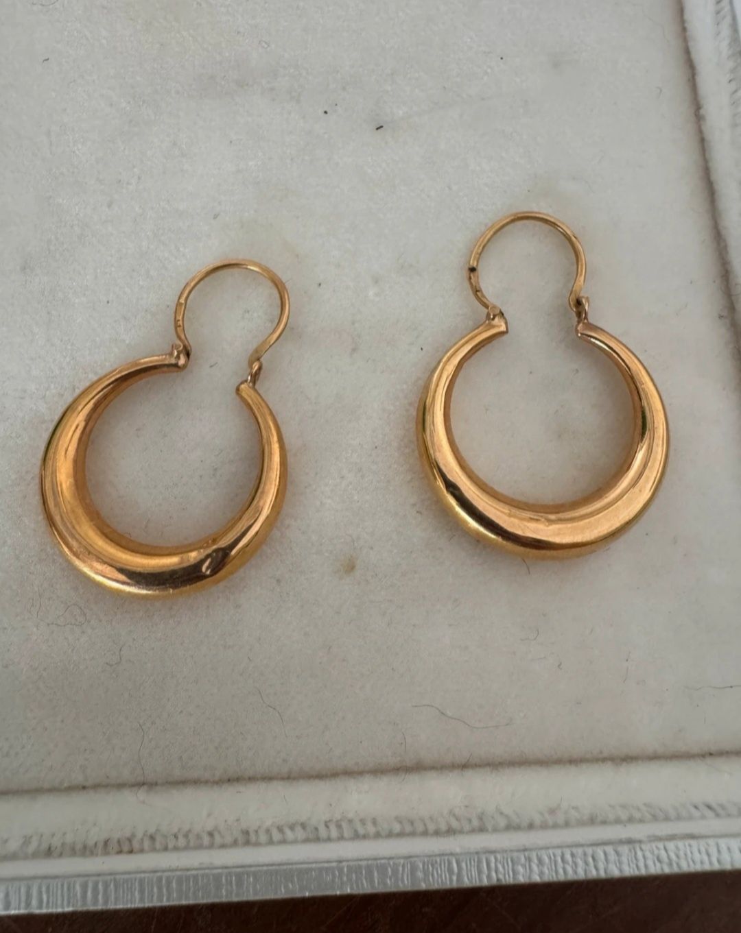 Argolas de ouro / brincos antigos