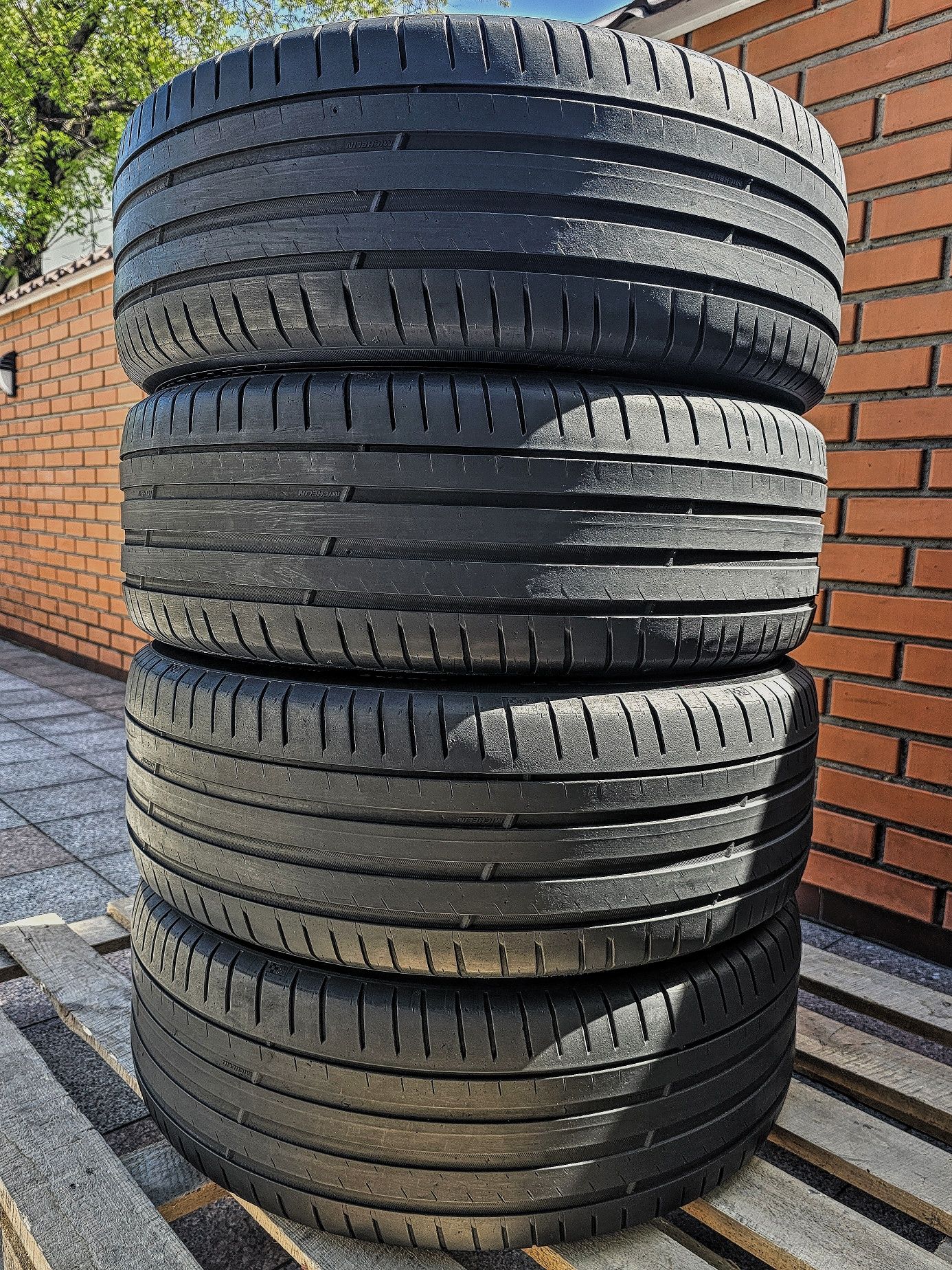 Шини 225/55r19 Michelin | 5.5mm | Комплект | Ідеал | Premium Germany