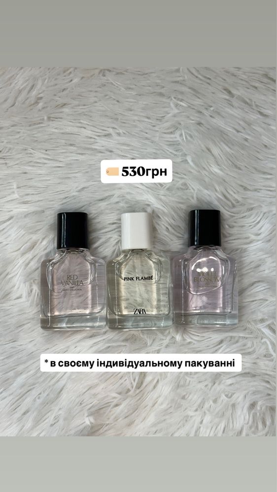 Духи зара, парфуми zara